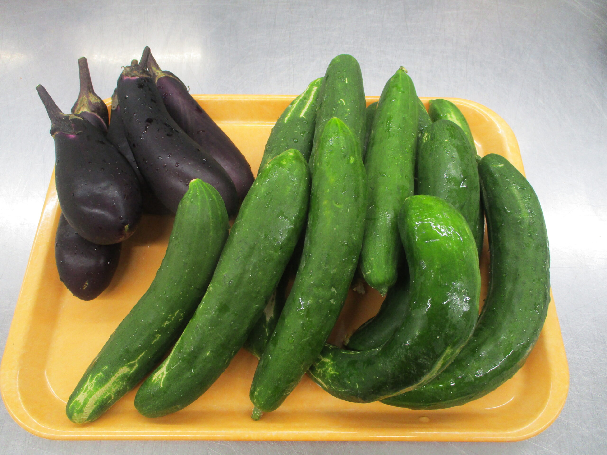 Masa夢　なすときゅうりを頂きました！