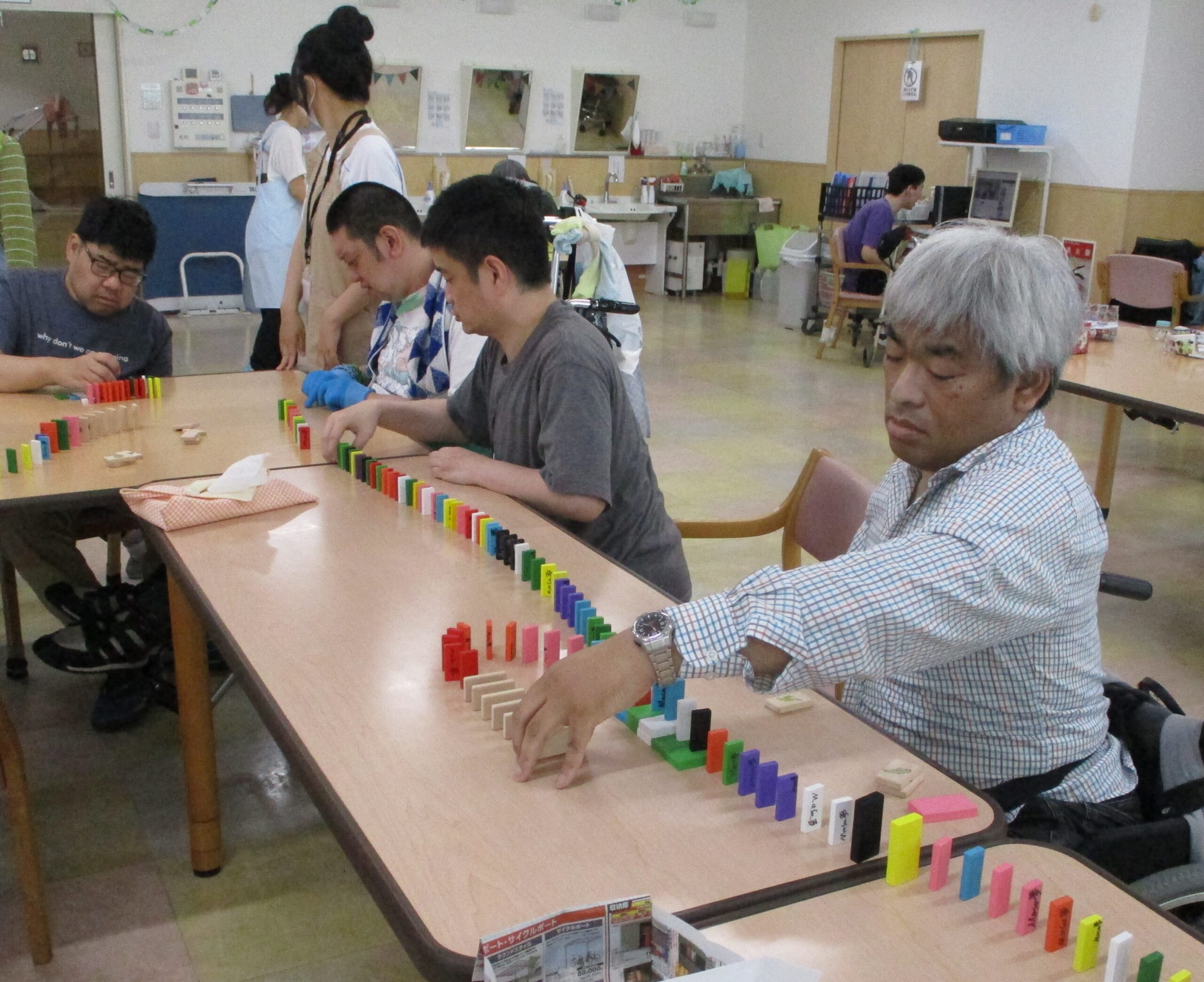 Masa夢　ドミノ大会！！