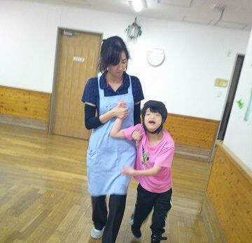 夢の家デイサービス　リハビリの様子