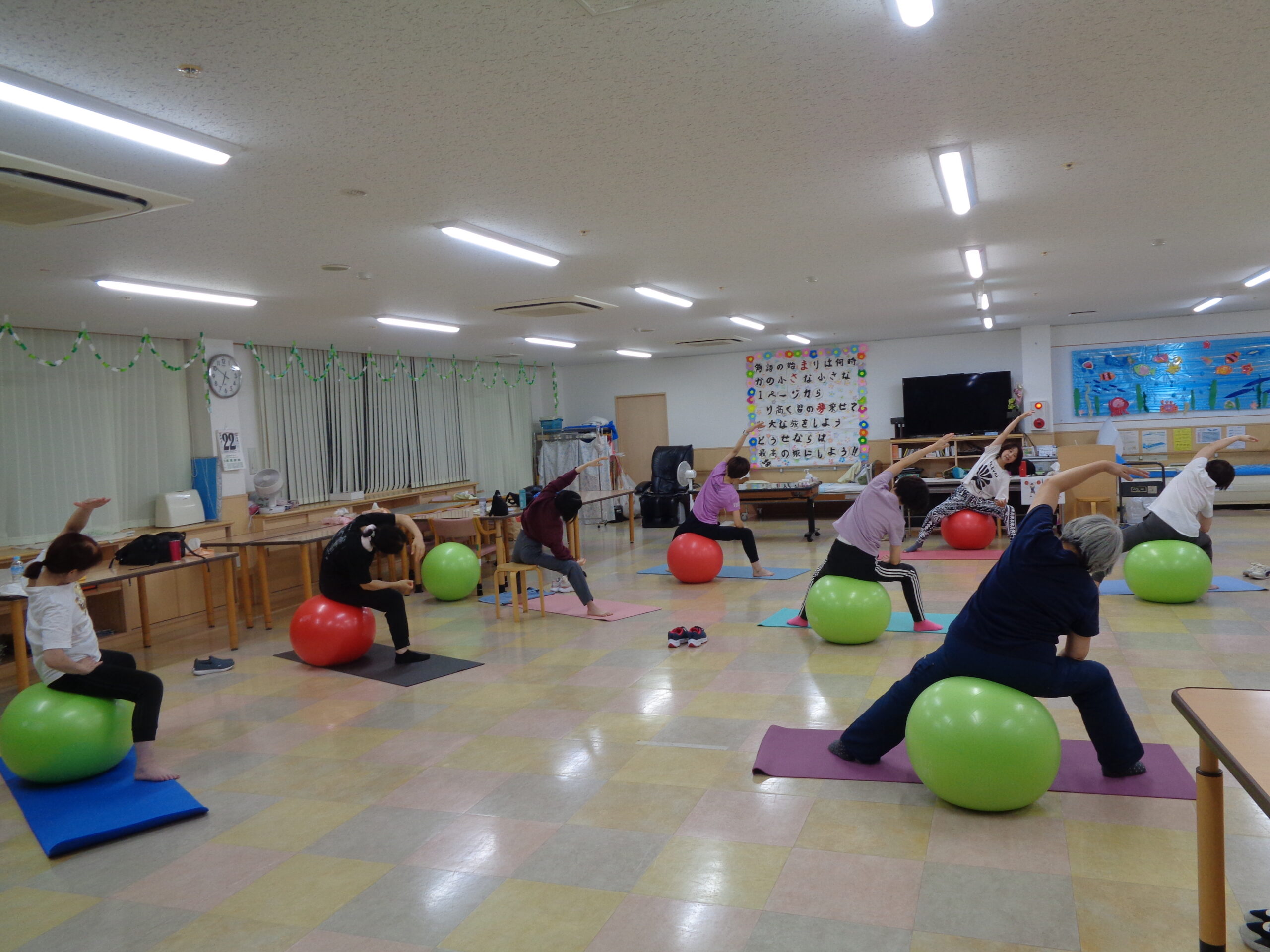 Masa夢　バランスボール！！