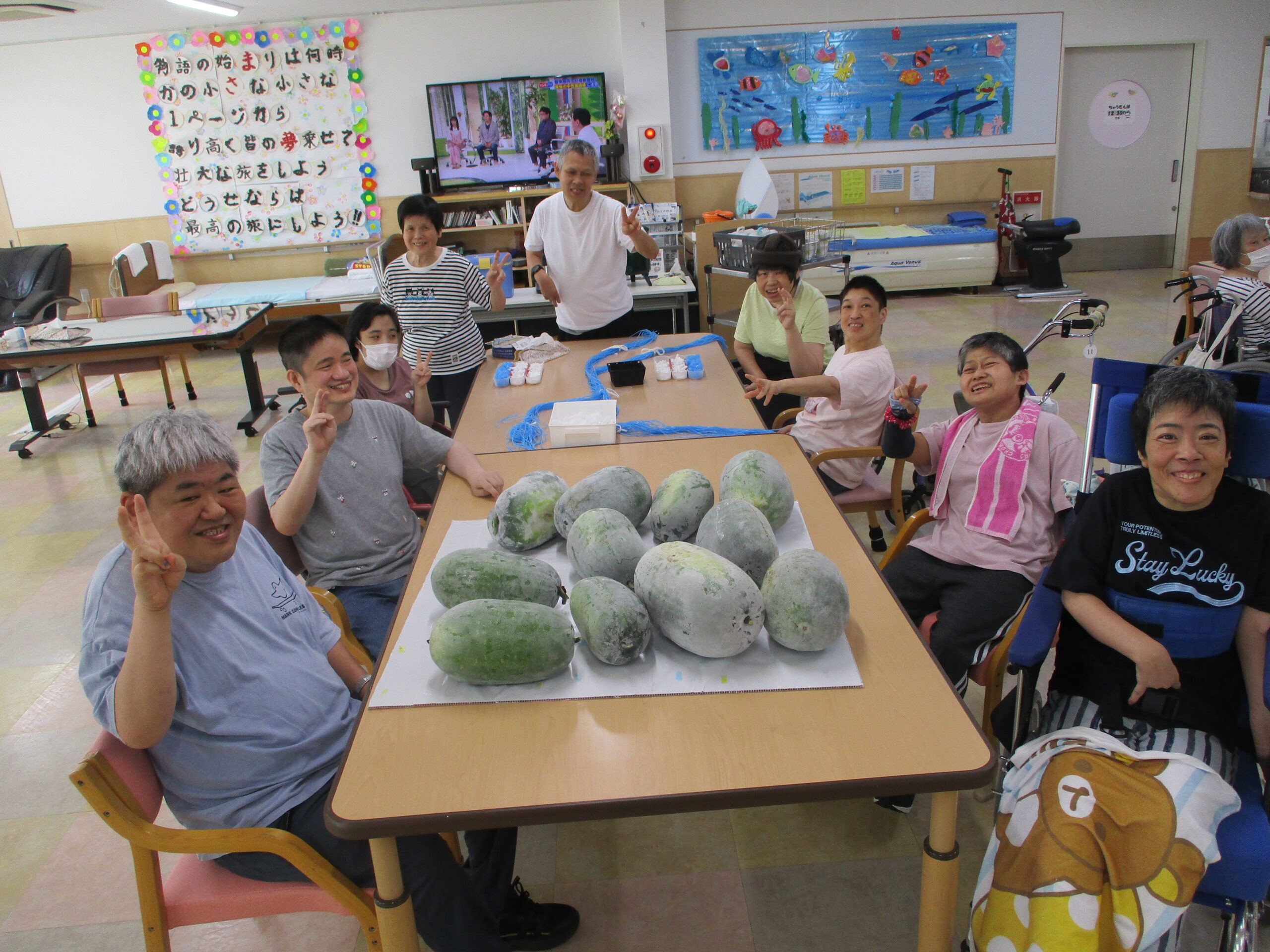 Masa夢　冬瓜をいただきました！　