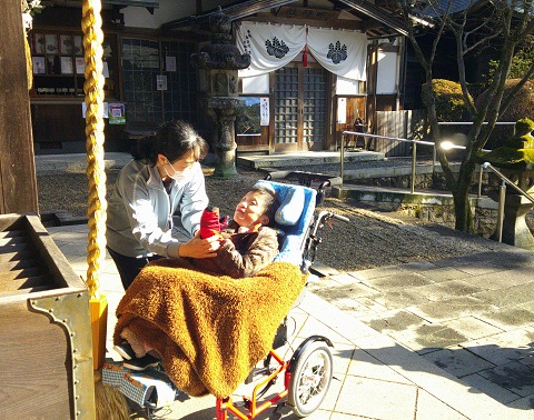 夢の家デイサービス　内々神社初詣④
