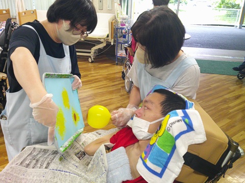 夢の家デイサービス　ひまわり製作🌻